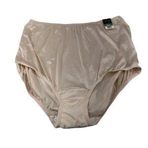 Vanity Fair Women's Size XL 8 Panty Brief Perfectly Yours Beige New With Tags